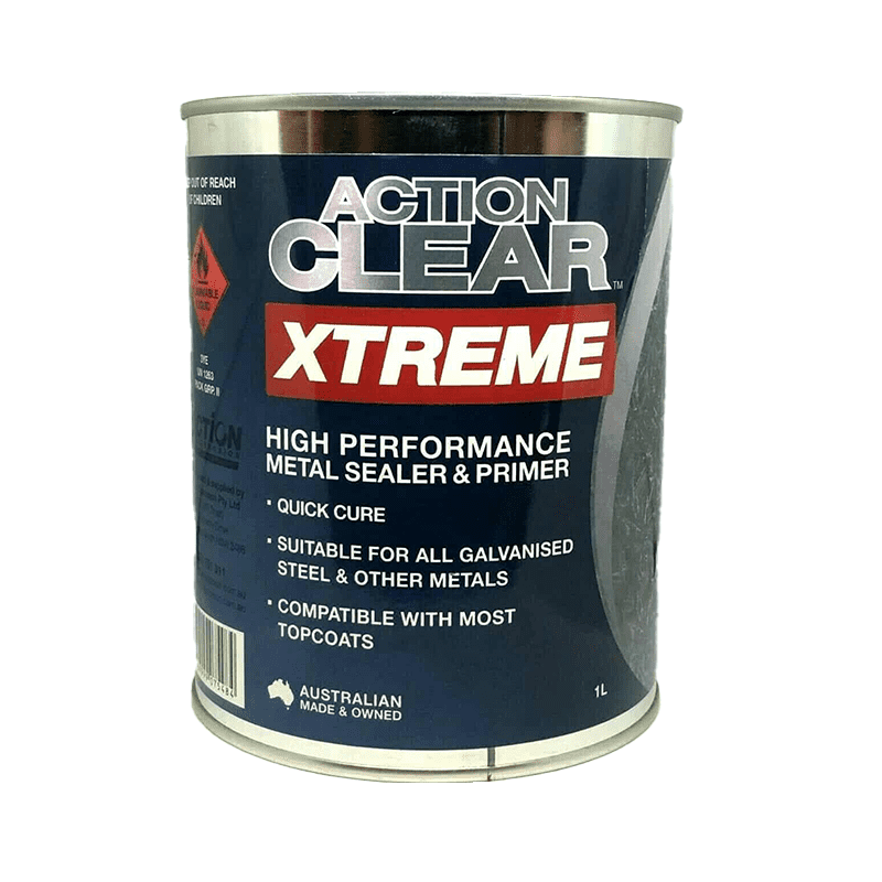 Action Clear Xtreme Metal Sealer & Primer 1 Litre