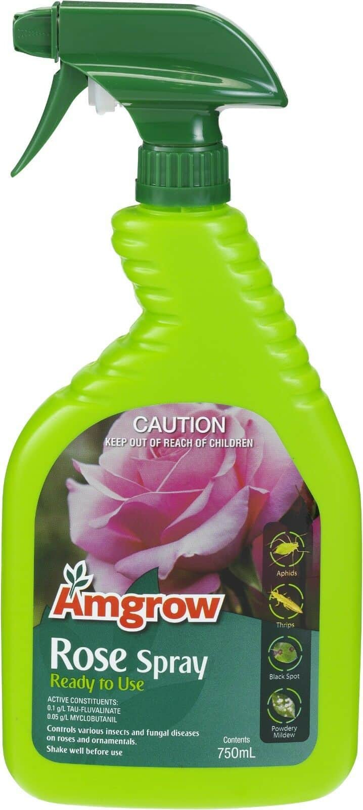 Amgrow Rose Spray Black Spot & Insect Killer 1Ltr Hendra Hardware