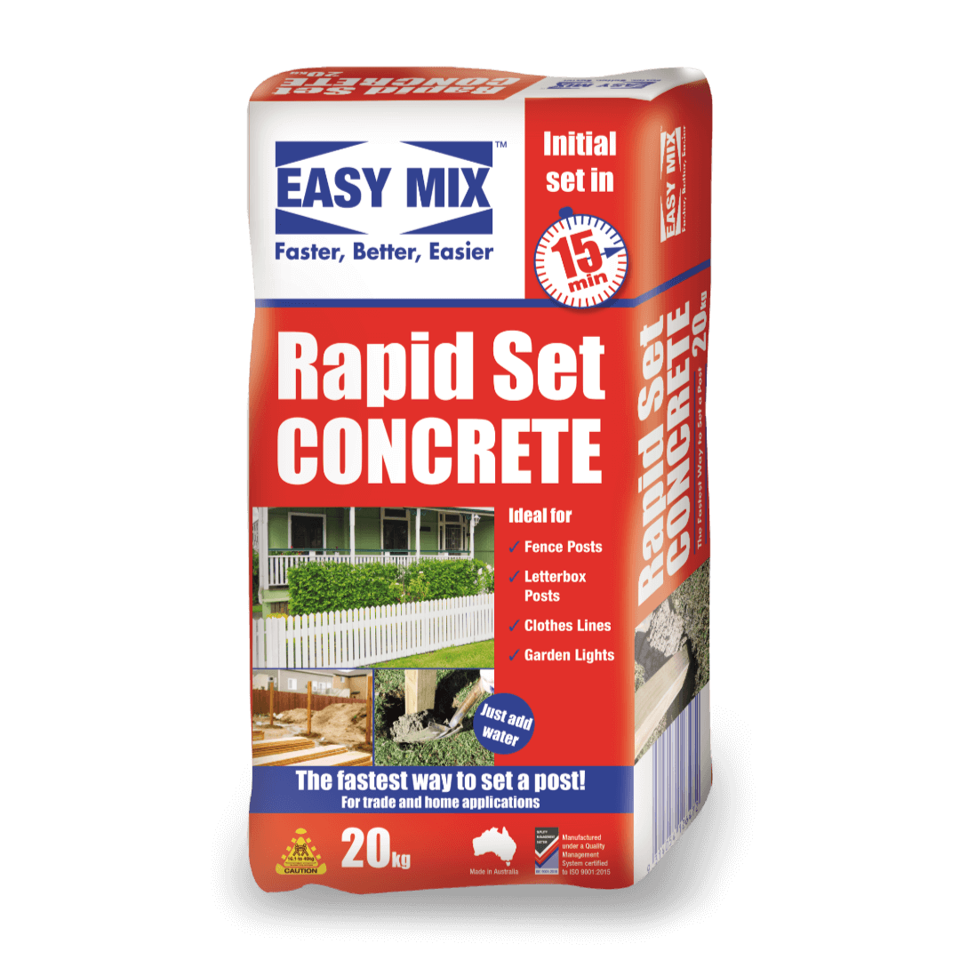 Rapid-Set Concrete 20kg Easy Mix - Hendra Hardware