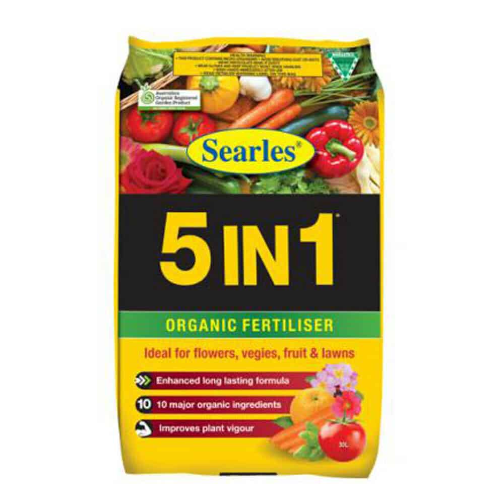 Bag of 5in1 Searles Organic Fertiliser