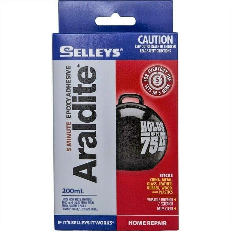 Selleys ARALDITE 5 MINUTE Epoxy Adhesive 200ml