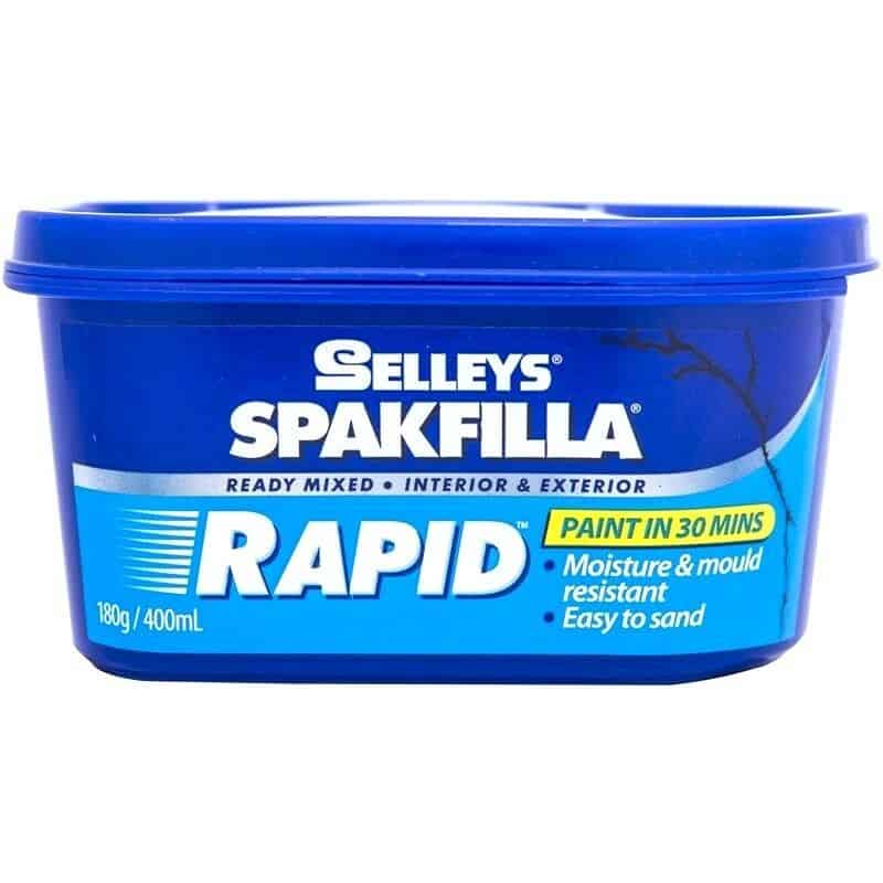 Selleys SPAKFILLA RAPID Ready Mixed Filler 180g Moisture & Mould Resistant
