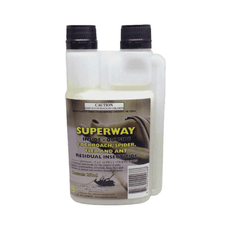 Superway INSIDE OUTSIDE Cockroach Spider Flea & Ant Killer Insecticide 500ml