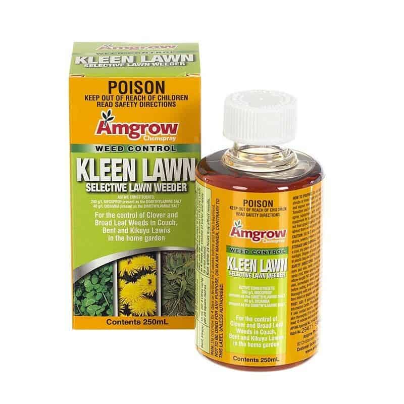 Weed Killer Amgrow KLEEN LAWN Selective Lawn Weeder 250ML